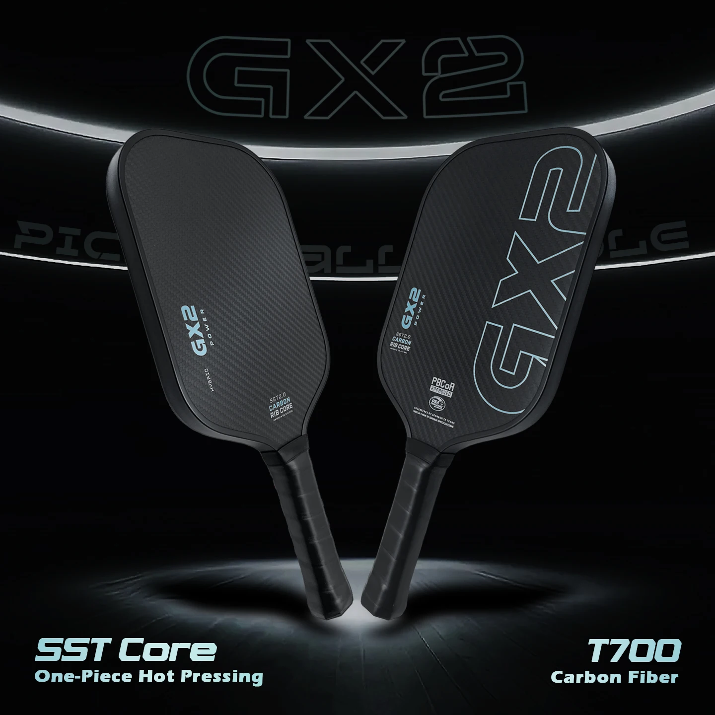 3k-carbon-fiber-gx2-inner-core-pickleball-racket-16mm-thickness-5g-weight-portable-usapa-approved-factory-direct-supply