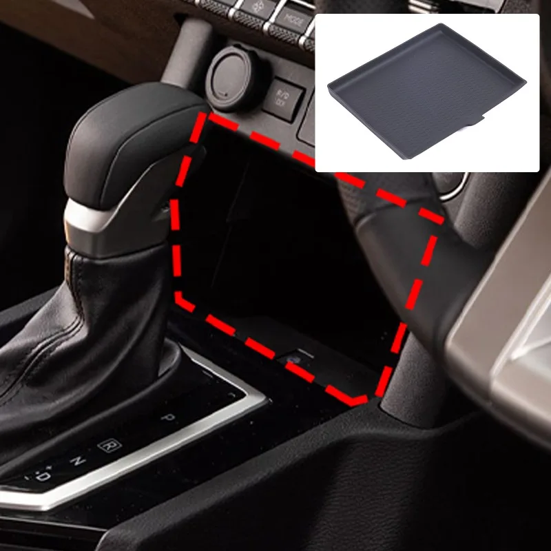 

Silicone Center Console Wireless Charger Storage Tray Mat For 2024-2025 Mitsubishi L200/Triton Car Interior Accessories