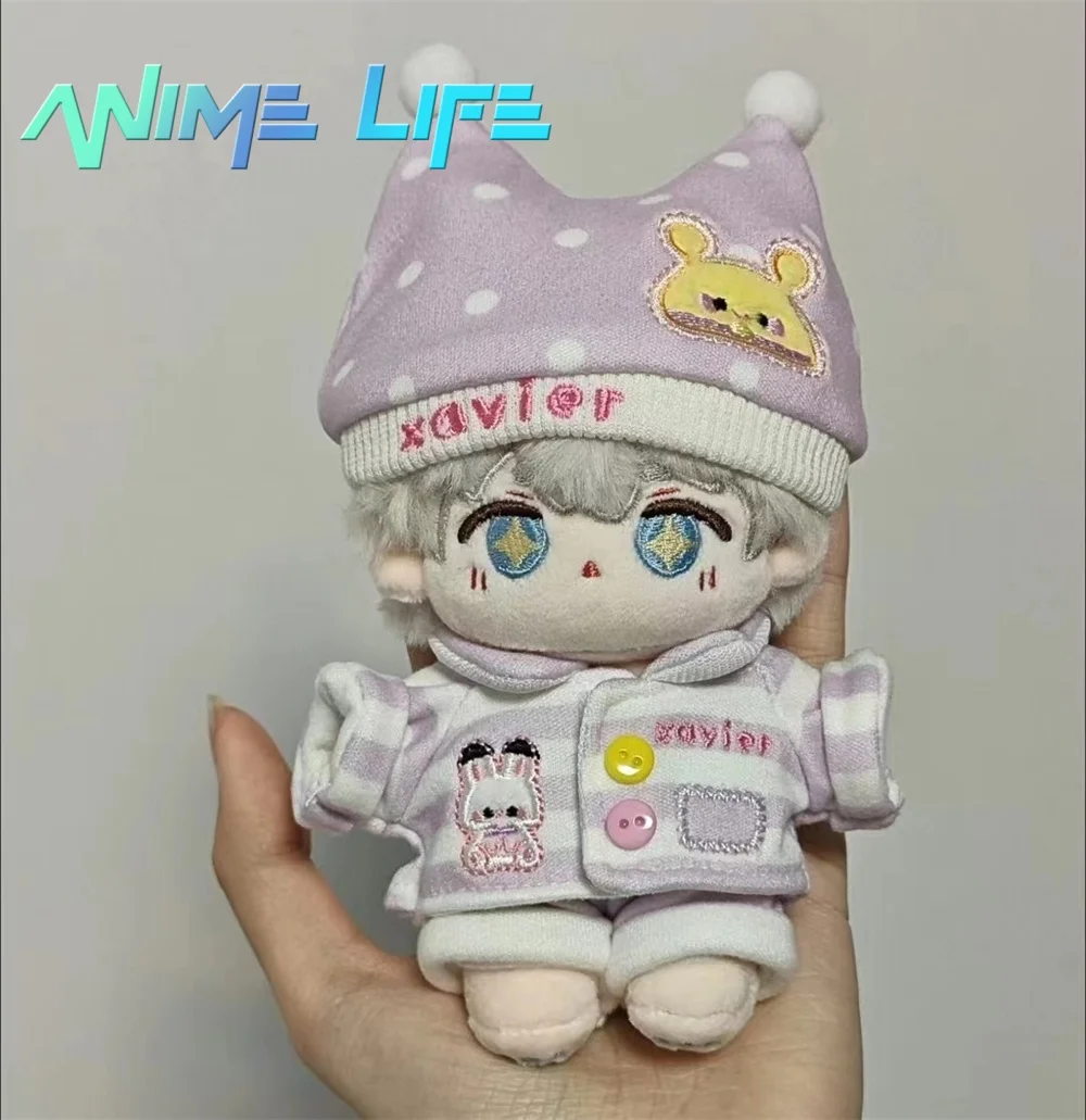 

Nightclothes Game Love and Deepspace Xavier Zayne Rafayel Sylus Caleb Pajamas Suit For 10cm Doll Toy Clothes Costume Cosplay