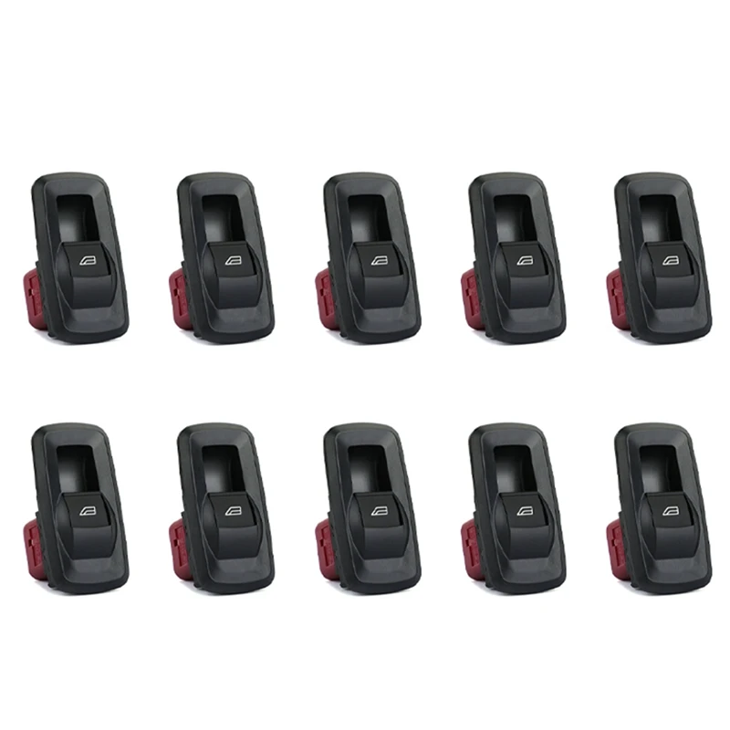 

10X Power Window Control Switch 8A6T14529AA 8A6T-14529-AA For Ford Fiesta VI 1.25 1.4 1.6 2008-2013 Car Accessories