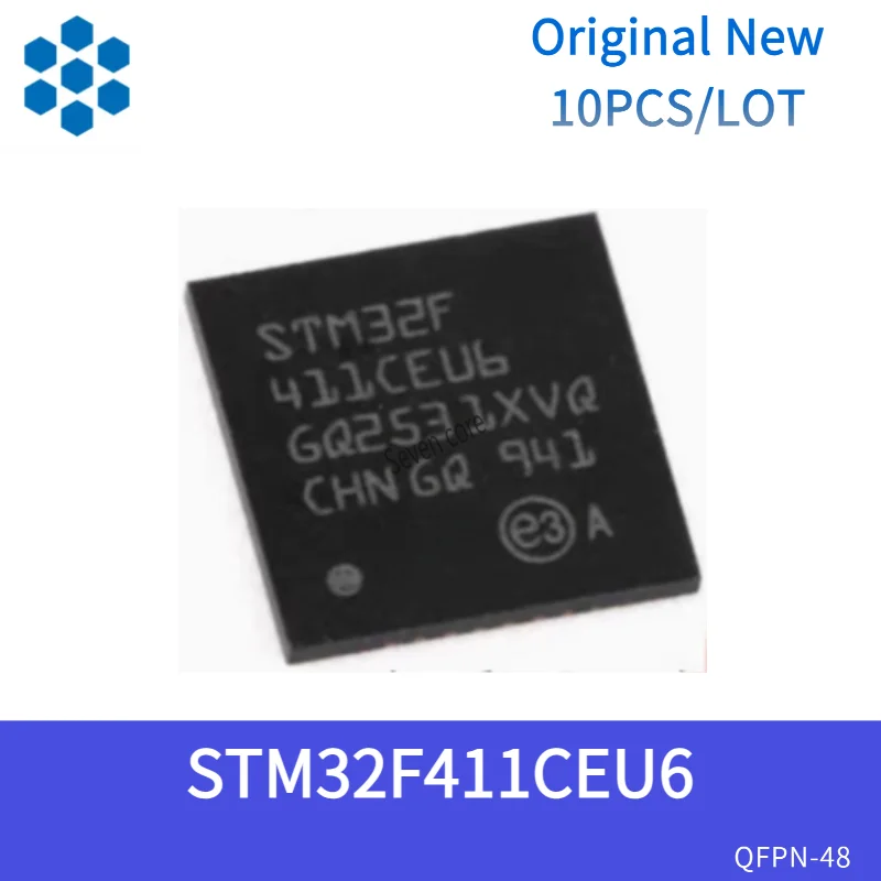 

Оригинальный новый 10 шт./лот STM32F411CEU6 UFQFPN-48 32-битный встроенный микроконтроллер-MCU