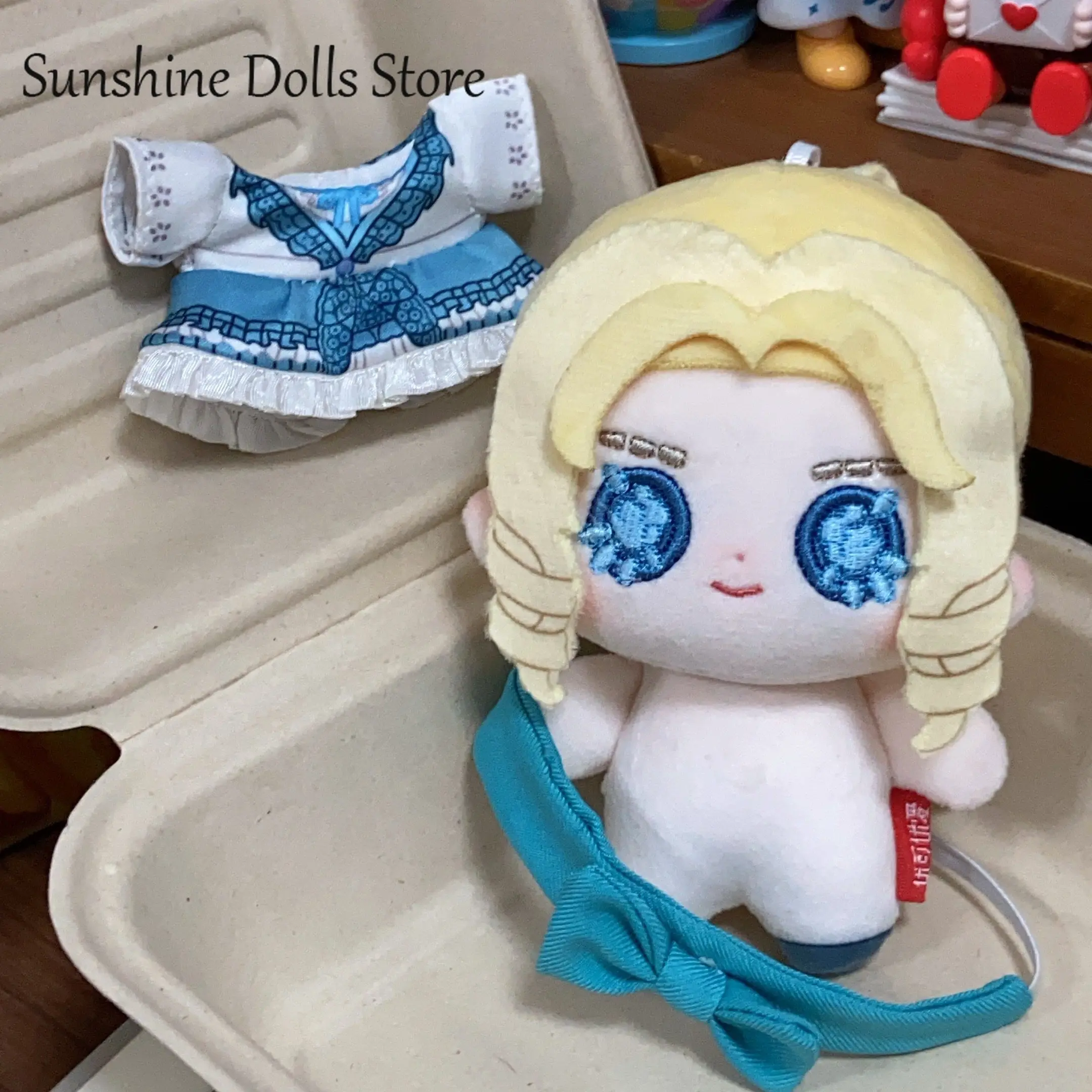 

Аниме Identity V: Серия Алис Дерос, милая хлопковая кукла Дандо, плюшевый брелок-игрушка, оригинальная мини-мягкая кукла 10 см, рождественский подарок