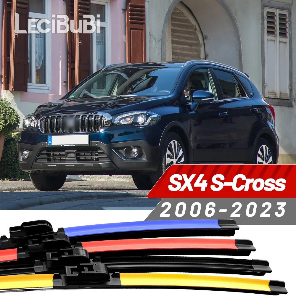2 Stück für Suzuki SX4 S-Cross 2006–2023 2015 2016 2017 2018 2019 2020 2021 2022 Frontscheibenwischerblätter Scheibenwischer
