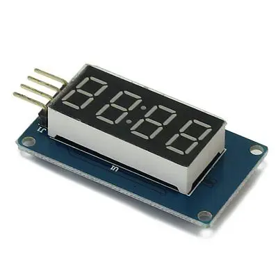 

2PCS 4 Bits Digital Tube LED Display Module With Clock Display diy electronics