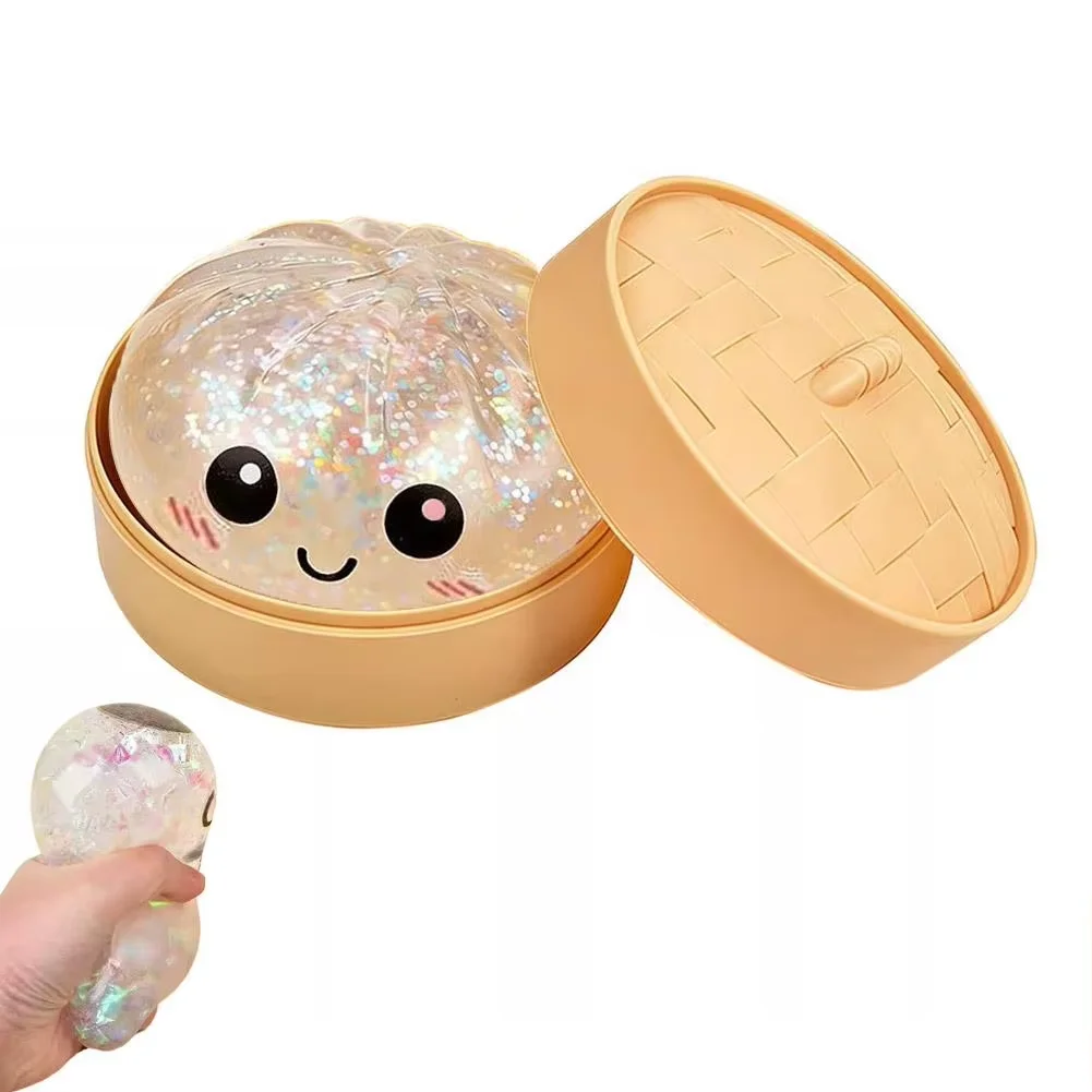 Colorful crystal pack anti anxiety toy simulation squeezable toy low rebound anxiety relief toy image 4