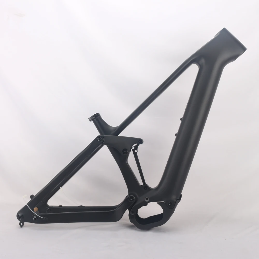 

Winowsports 29er Suspension E-MTB Bike Carbon Frame EF50 Compatible with Bafang M820 Mountain Bike Frames E-bike Frame