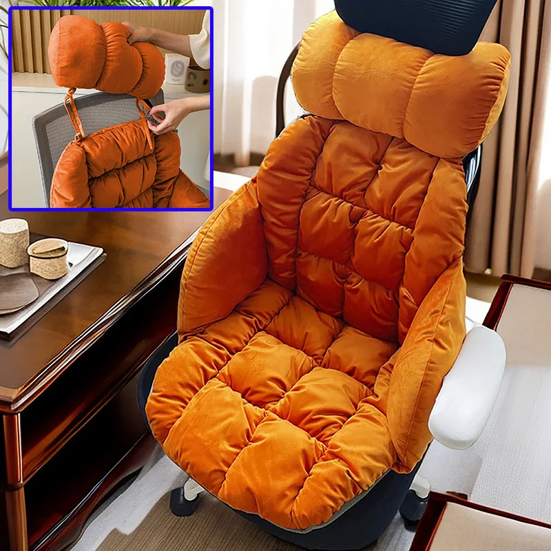 Winter Warm Velvet Electric Heating Seat Cushion Thermal Blanket 9 Modes Temperature Control Office Chair 55W/220V Heating Pad