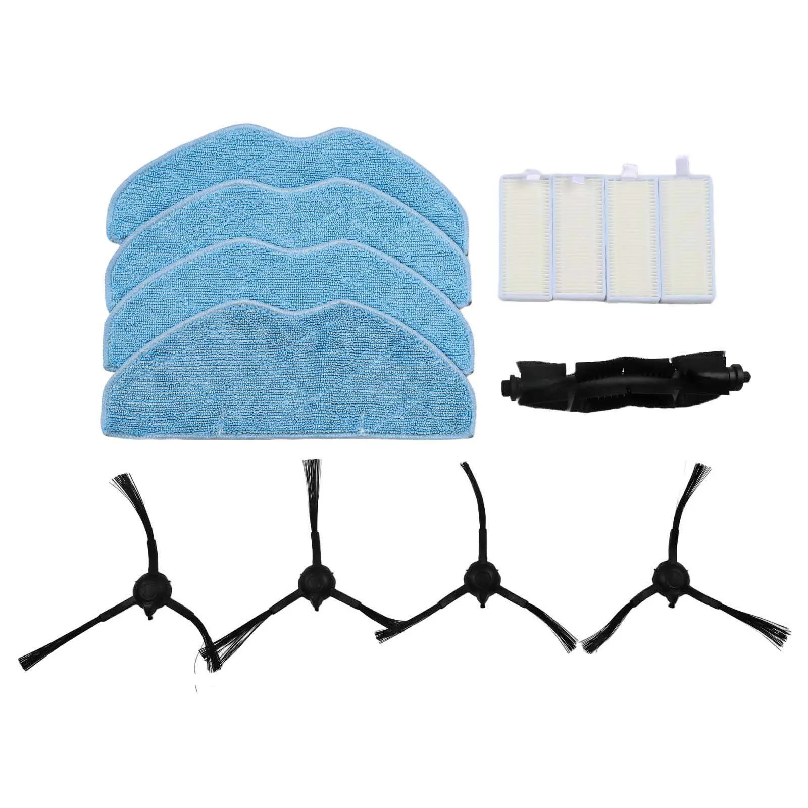 Mop Cloth and Brush Accessory Set for Tefal For XPlorer Series 70 RG8477WH 140 RG9177WH Improve Cleaning Performance