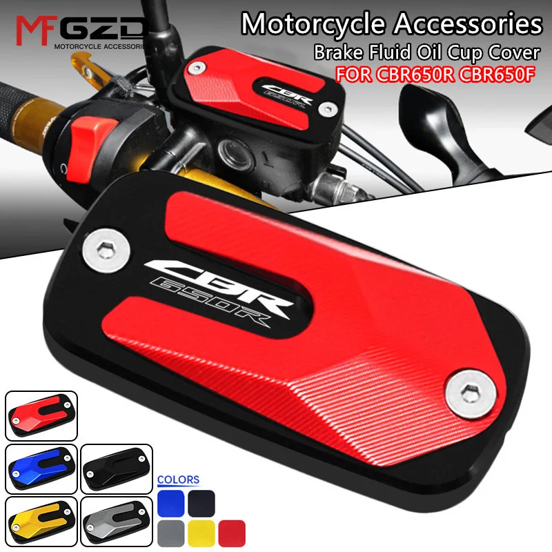 

For CBR650R 2019-2024 CBR650F 2014-2024 Motorcycle CNC Front Brake Clutch Cylinder Fluid Reservoir Cap cbr650r cbr650f