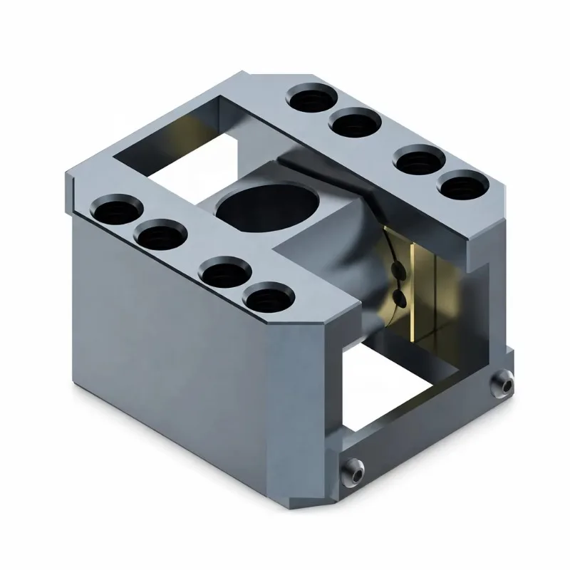 Elevator base integrated with precision adjustment, oil-free sliding unit, high-strength matrix