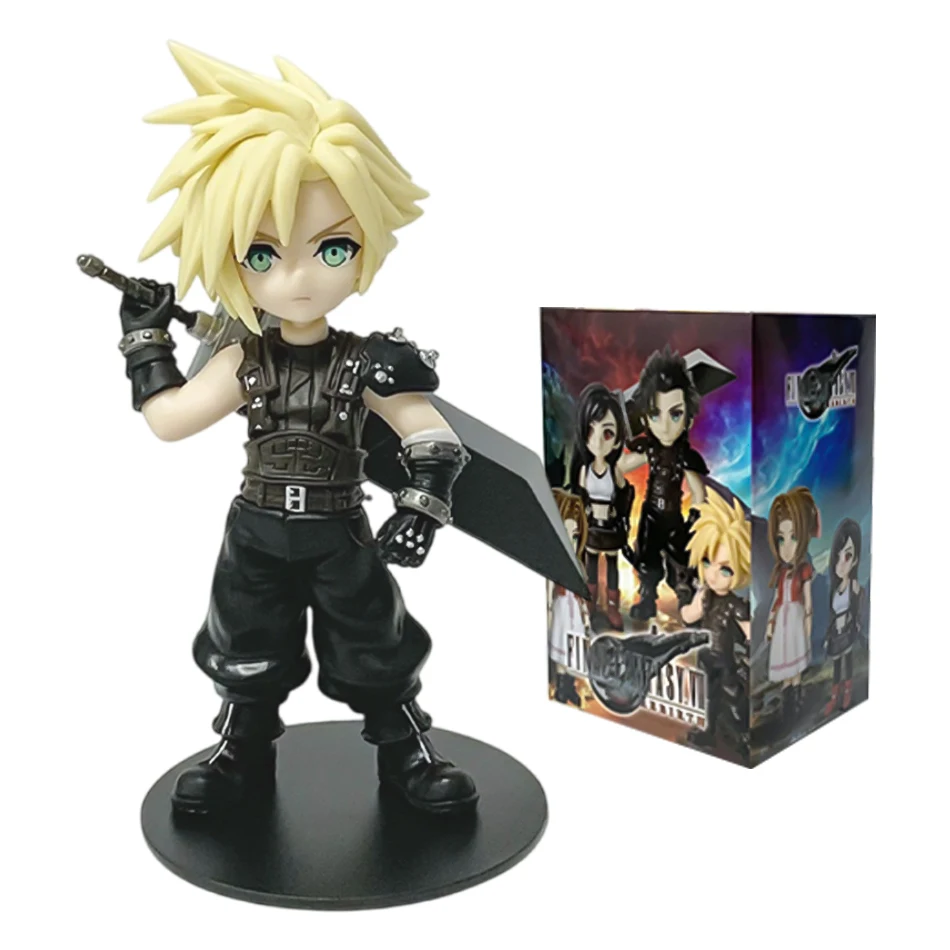 2025 Popular nuevo Anime Strife Tifa Lockhart Alice Gainsborough Zack Perot modelo PVC estatuilla decoración de escritorio ornamento