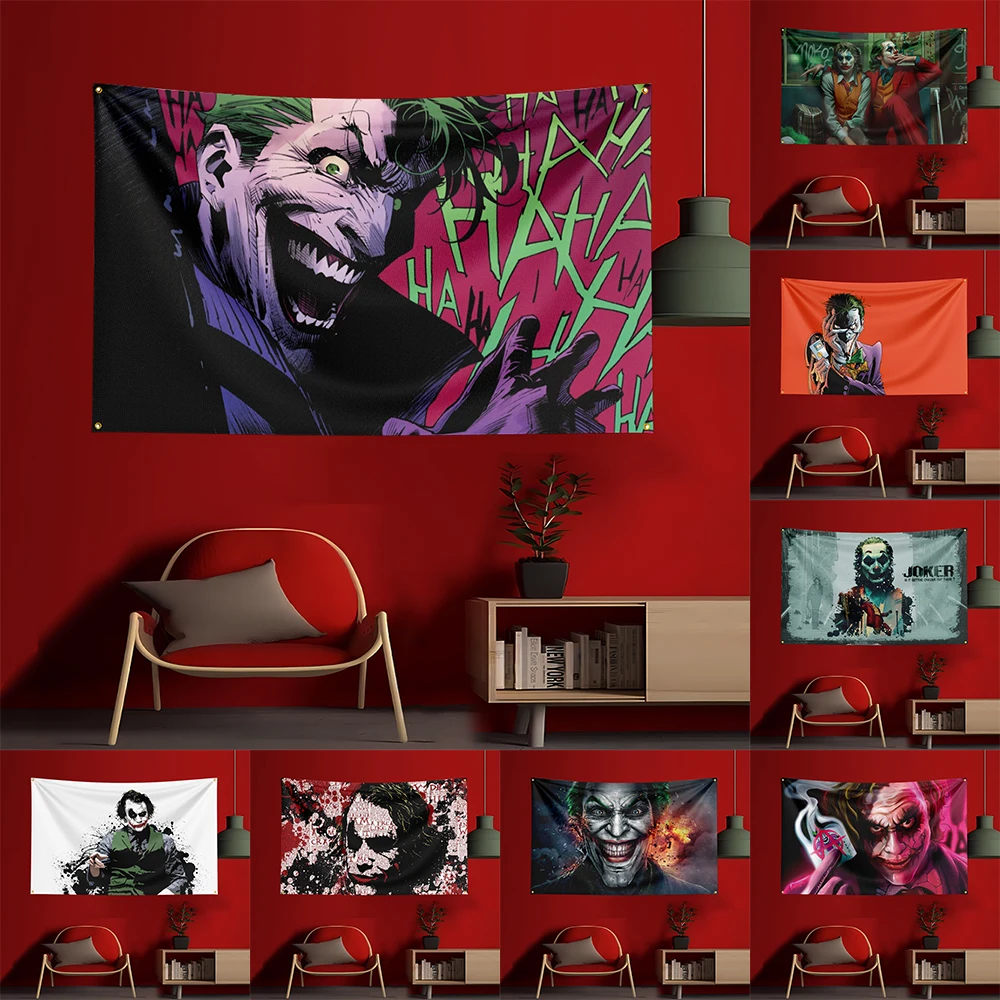 

3X5 FT J-JokerS Game Flag Polyester Printed Party Flag for Garage Room Decoration