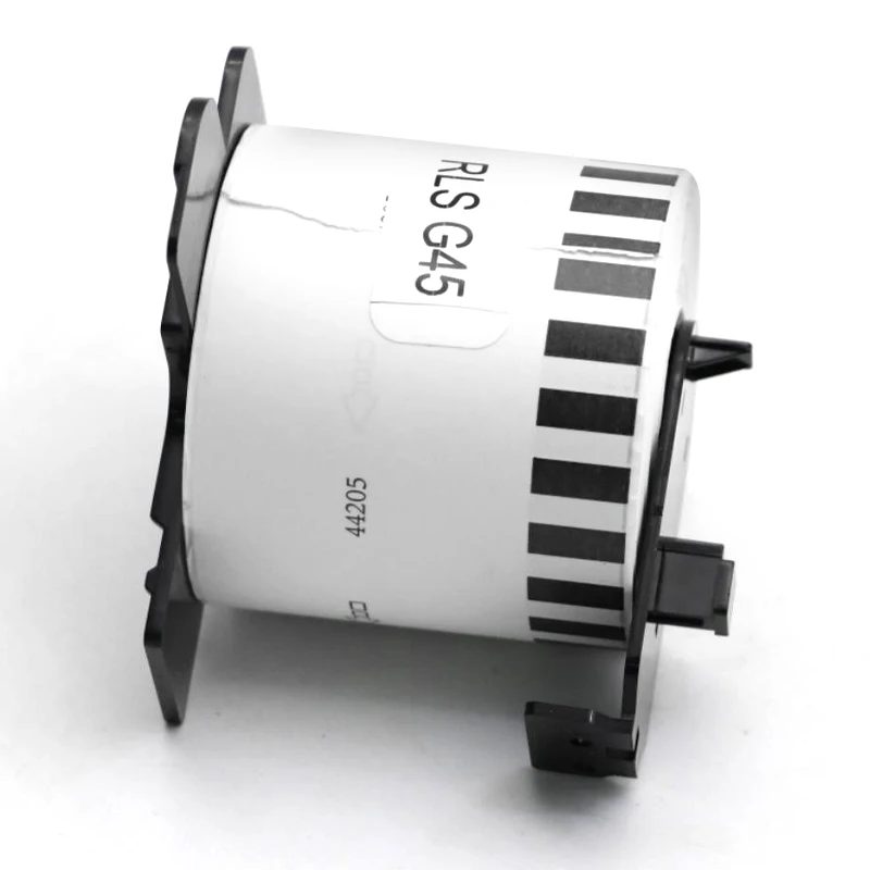 3/6 لفات DK-44205 ملصق 62 مم * 30.48 م ورق حراري مستمر متوافق مع طابعة الملصقات Brother QL-700/800 ورق أبيض DK-4205 #4