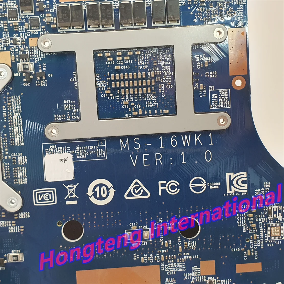 Imagem -05 - Placa-mãe Original do Portátil para Msi Ms16wk1 Ms-16wk Bravo 15 R74700 Rx5500 Teste