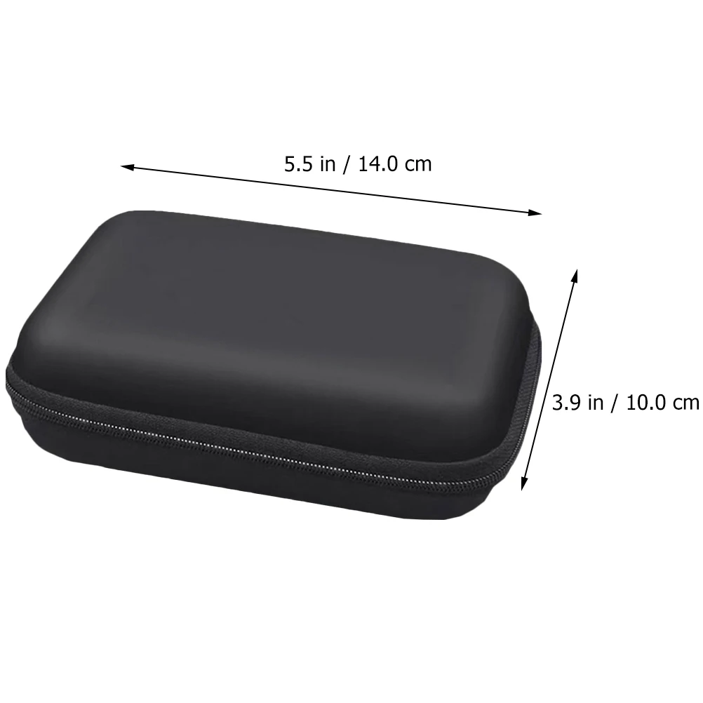 

2pcs Eva Cable Storage Box Zipper Pouch For Digital Accessories Multifunction Organizer Case Durable Material Compact Size