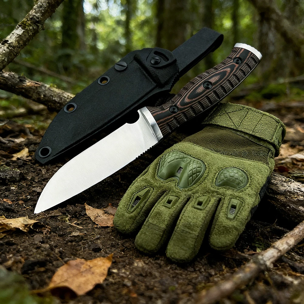 

853 Utility Camping Knife Wilderness Adventure Climbing Fishing Knife Jungle Hiking Outdoor Activities Gear Daily Cutter Gift