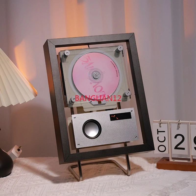 

Retro multi-function CD player Bluetooth speaker CD player