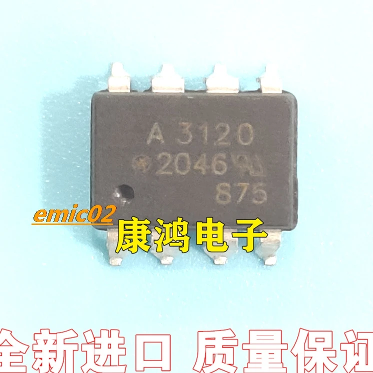 HCPL-3120 SOP8, A3120, IGBT, 5 unidades, stock Original