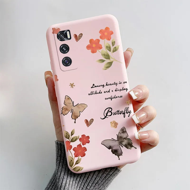 For Coque Vivo V20 SE Case Cute Cartoon Silicon Back Cover Phone Case For Vivo V20 SE V2022 V2023 V20SE Cases Soft Bumper Funda