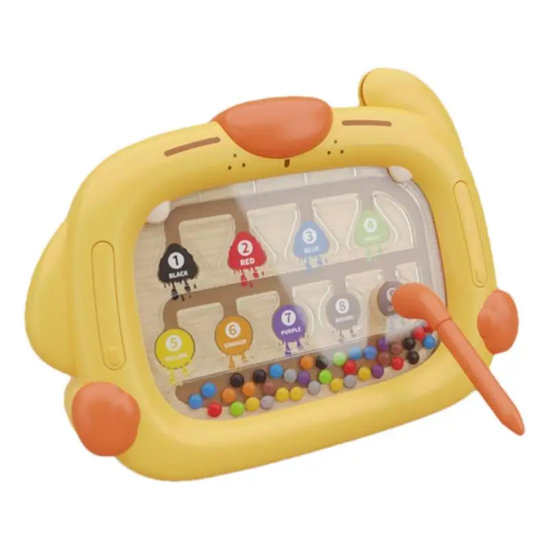 Kinder Zeichenbrett magnetisches Lernen Gekritzel brett mit Magnet perlen Punkt kunst Feinmotorik Montessori Spielzeug Lernspiel zeug