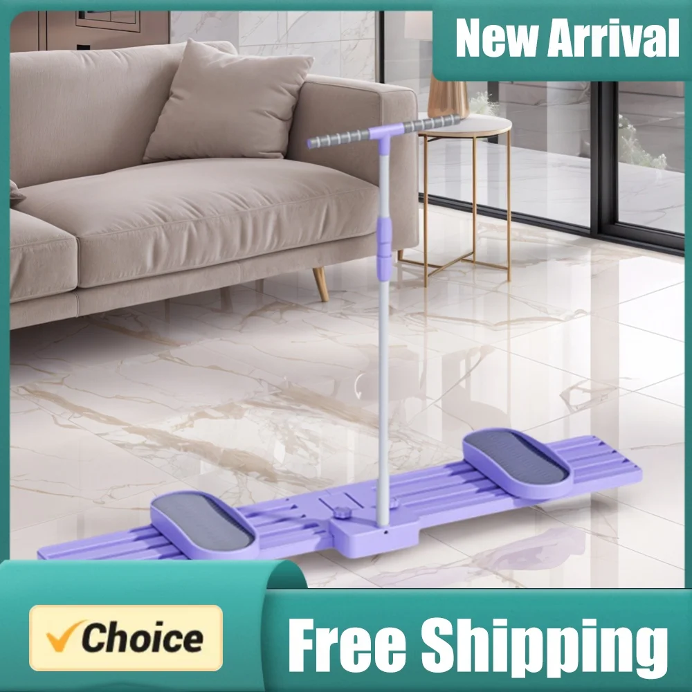 Non Slip Simulated Ski Trainer Adjustable Ski Machine Pelvic Floor Muscle Exercise Equipment for Leg Pelvic Floor Muscle Workout