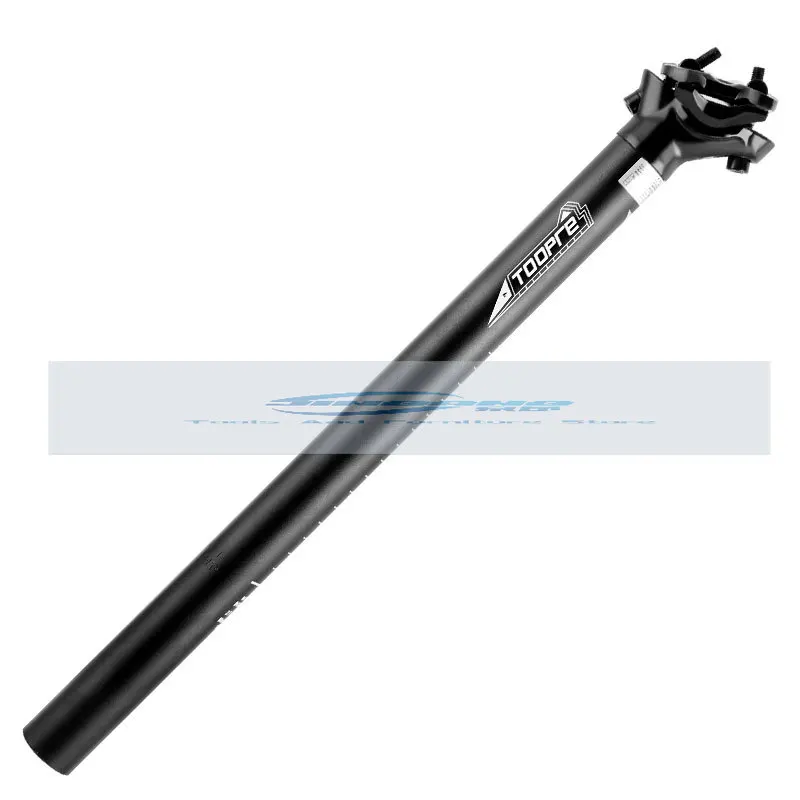

TOOPRE Bicycle Seat Rod Tube, Mountain Bike Extended Seat Rod Aluminum Alloy Seat Tube 27.2 28.6 Double Nail Accessories