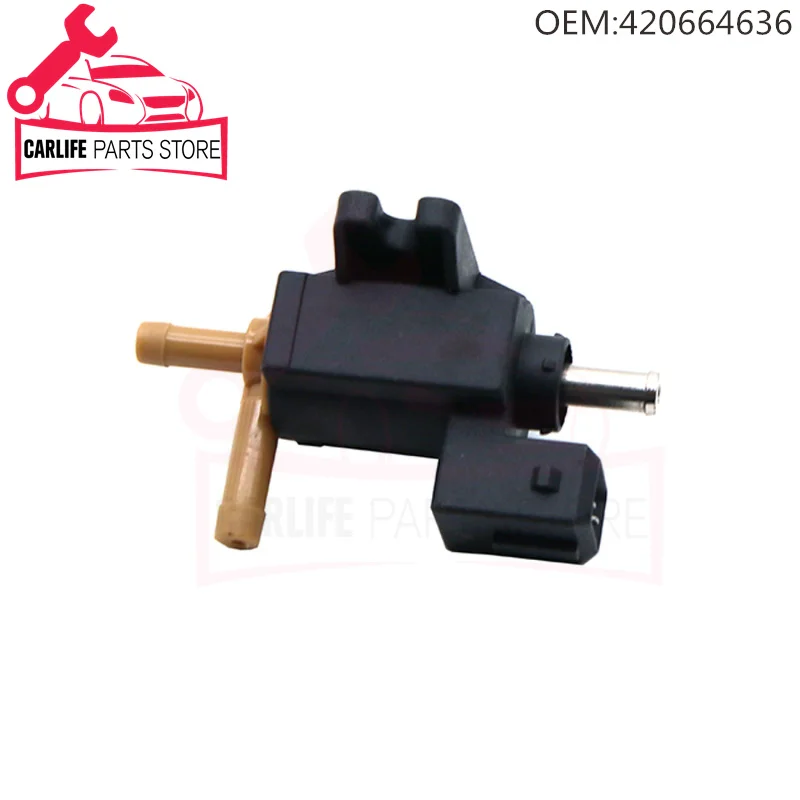 

420664636 175358401844 for Can-Am Maverick X3 Ski-Doo Renegade 900 2017-2021 New Turbo Boost Pressure Solenoid Valve Auto Parts