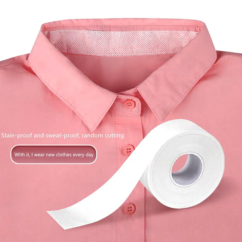 Disposable Collar Protector For Men And Women Collar Protector Anti-dirt Self-adhesive Shirt Lining Sweat Pad Collar Protector