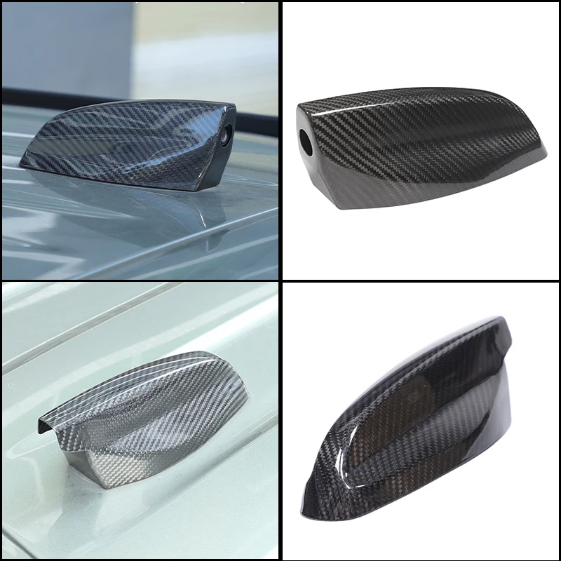 

For Land Rover Defender 90 110 130 2020-2026 Car Roof Shark Fin Decorative Aerial Antenna Cover Sticker Base Roof accessories