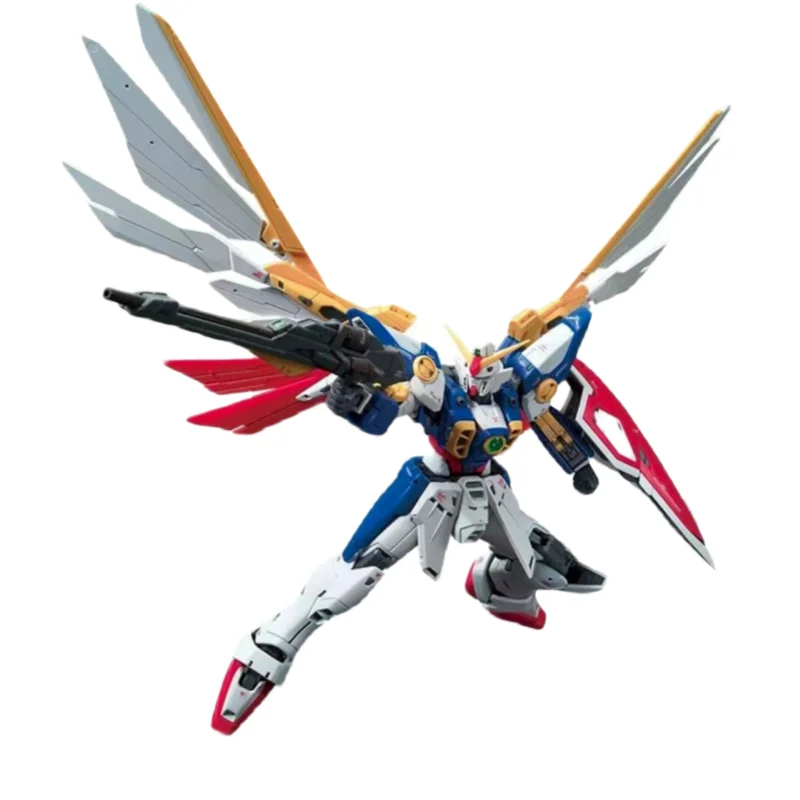 EW Wing XXXG-01W Tipo Zero Prototipo senza peli Hg 1/144 Assemblare il modello Action Figures Ornamenti per il desktop Giocattolo Regalo da collezione