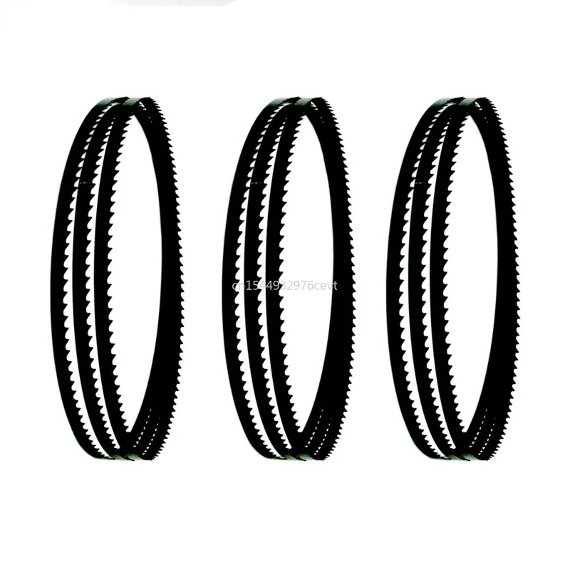 TPI 1425x6.35x0.35mm الكربون الفرقة مناشير النجارة أدوات اكسسوارات 3 قطعة 1425 مللي متر البكرات المنشارية 3 4 6 10 14 شفرة المنشار