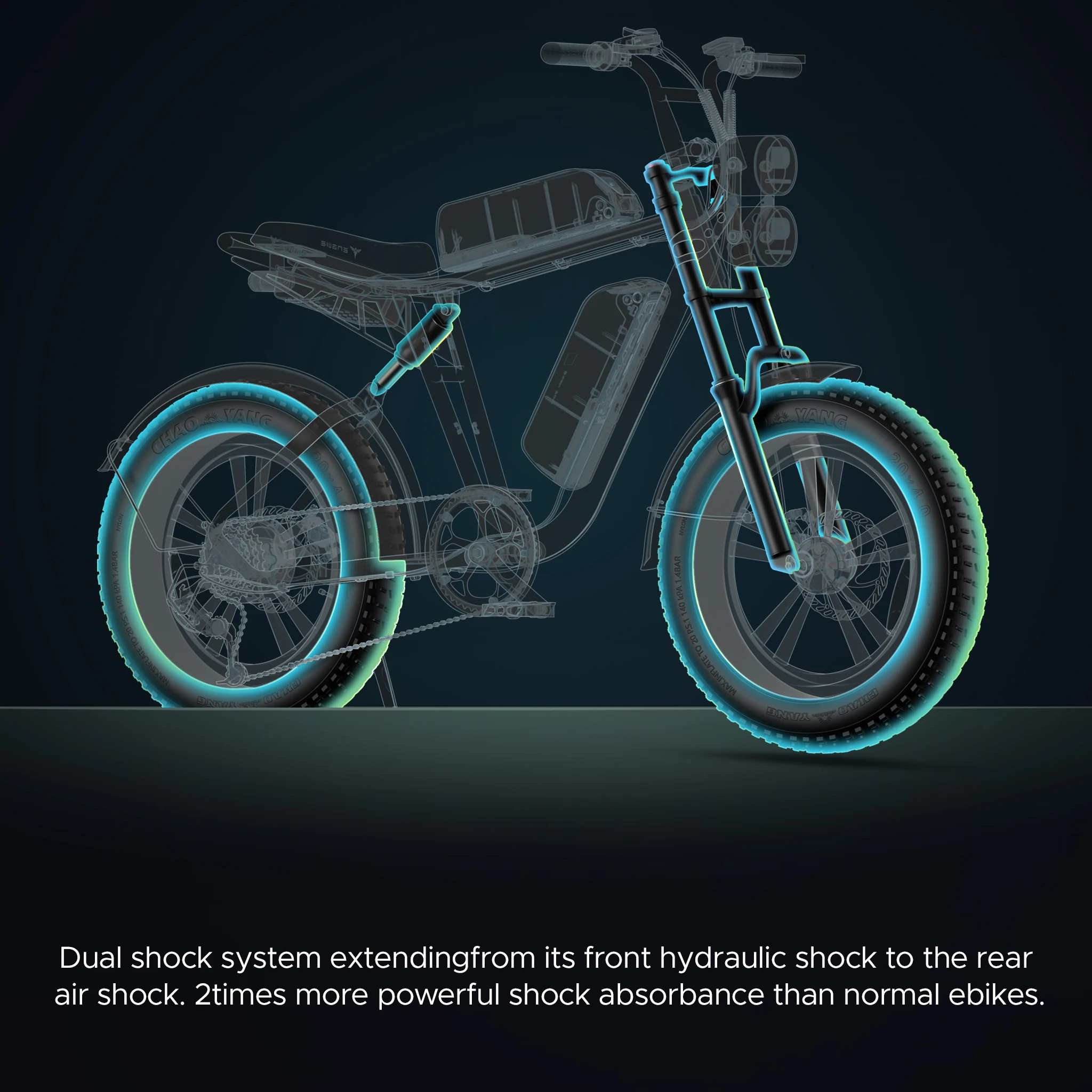 

Винтажный электрический велосипед M20, 20-дюймовый велосипед с толстыми шинами, 250 Вт, полностью шоковый электрический горный велосипед