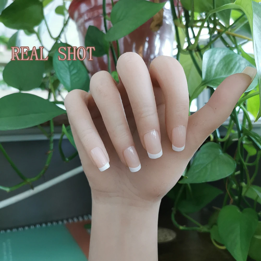 Realistic Silicone Material Female Hands Foot Model Lifelike Silicone Hand Foot Mannequin for Hand Art Jewelry Display