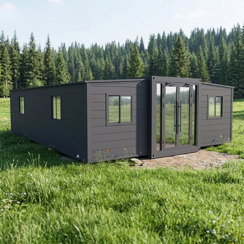 Australian Standards 20Ft 40Ft Prefabricated Container Expandable House 1 2 3 4 5 Bedroom Garden Kitchen Tiny Home Building