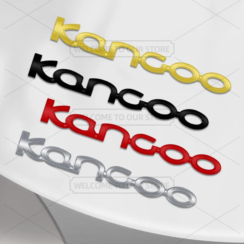 سيارة ثلاثية الأبعاد معدنية ل Kangoo MK2 MK3 Dci ضبط لوحة فان Z.E. EV الجسم شعار شارة الشارات السيارات الذيل ملصق اكسسوارات الديكور