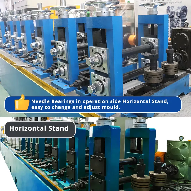 The Best Price of SS MS Circular Square Rectangular Steel Pipe Rolling Mill Manufacturing Plant