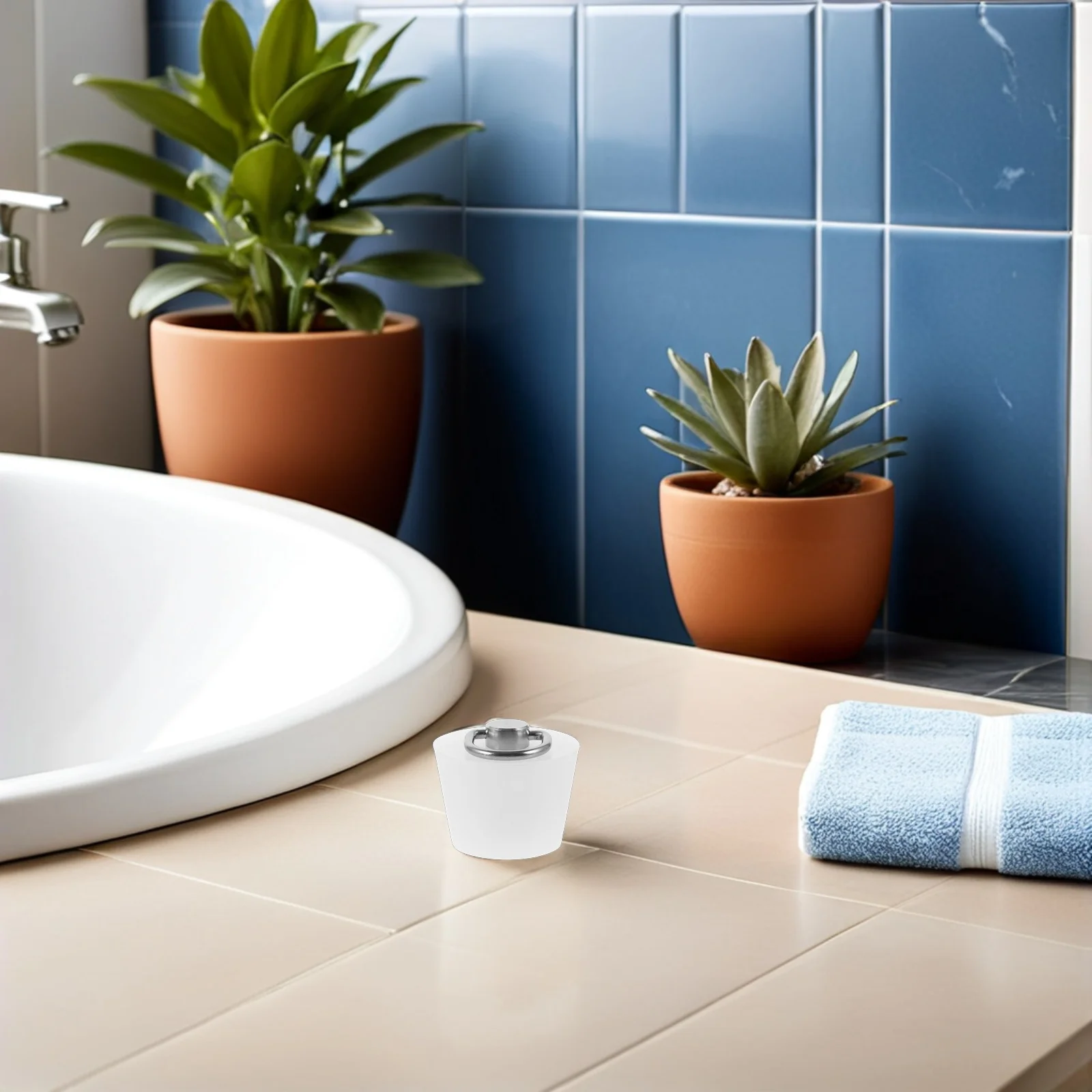 

Bath Tub Drain Block Silicone Stopper with Pull Ring for Bathroom Sink Plug Kitchen Washbasin Hotel Restaurant