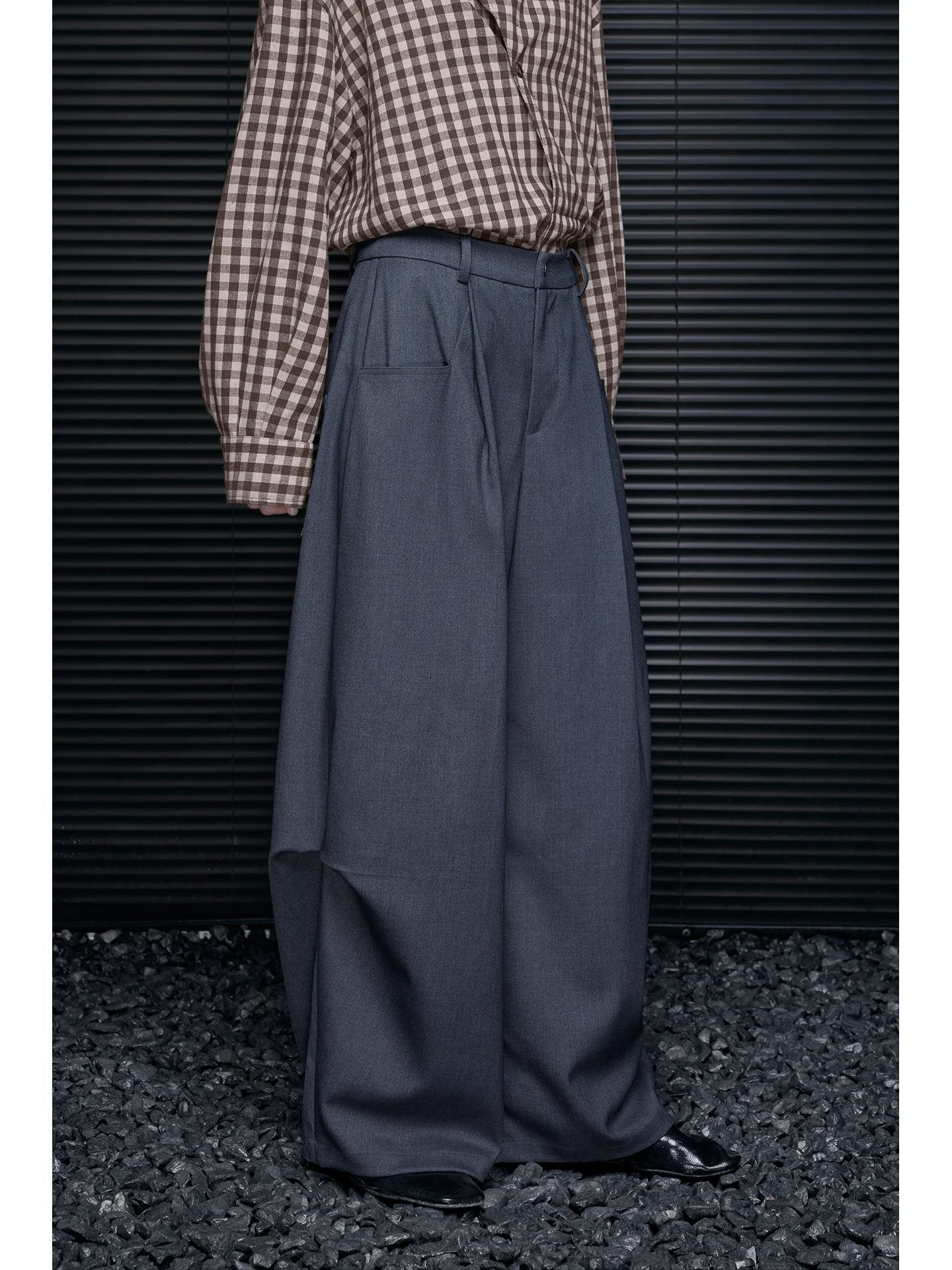 

Женские брюки-костюм с высокой талией и широкими штанинами, свободные, струящиеся, универсальные, весенняя новинка, элегантные повседневные брюки