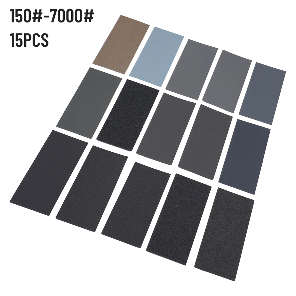 Assembly Sandpaper DIY Decor Decoration Stone Plastics Polishing Repair Silicon Carbide Car Glass Grit 150-7000