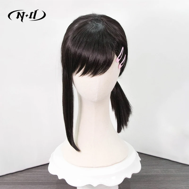 ND Kobeni Higashiyama Parrucche Cosplay Parrucchino Motosega Uomo Anime Cosplay Parrucche per capelli per Comic Con Coser Sintetico resistente al calore