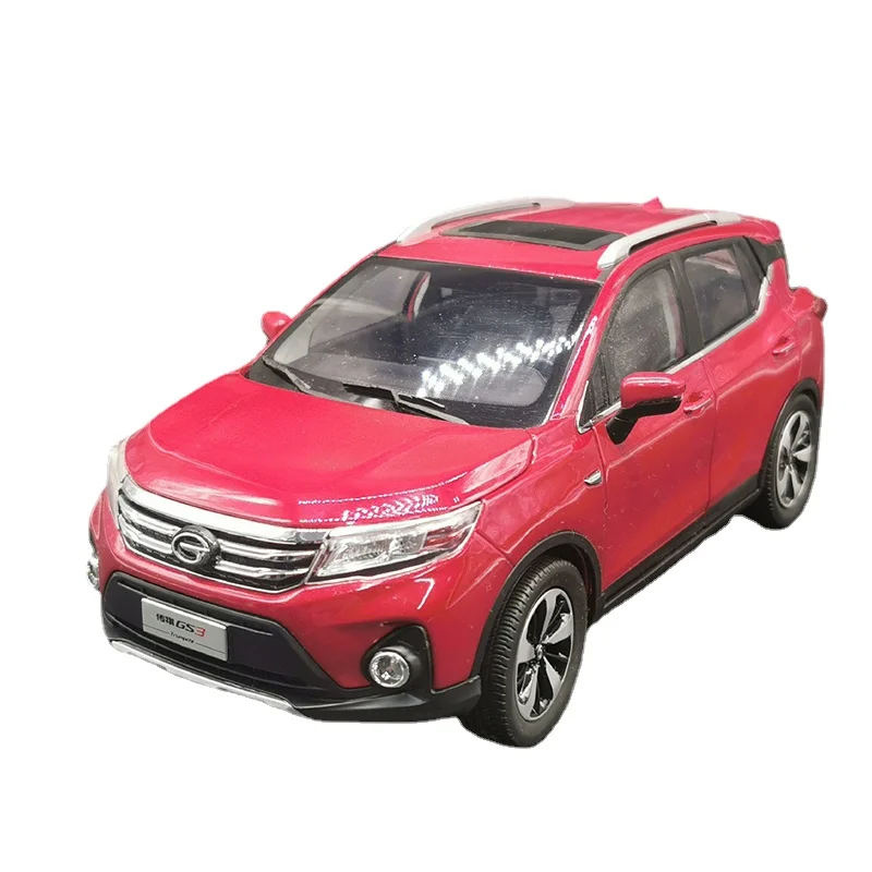 GAC Trumpchi GS3 Alloy Car Model, 1:18, Two Thousand and Seventeen, Desktop Ornaments, Micromodel, Gifts Collection, Display