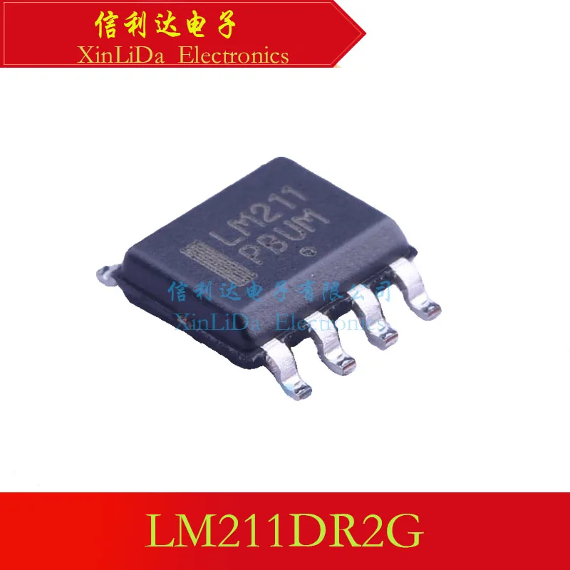 LM211DR2G LM211 SOP8 Comparator chip New and original