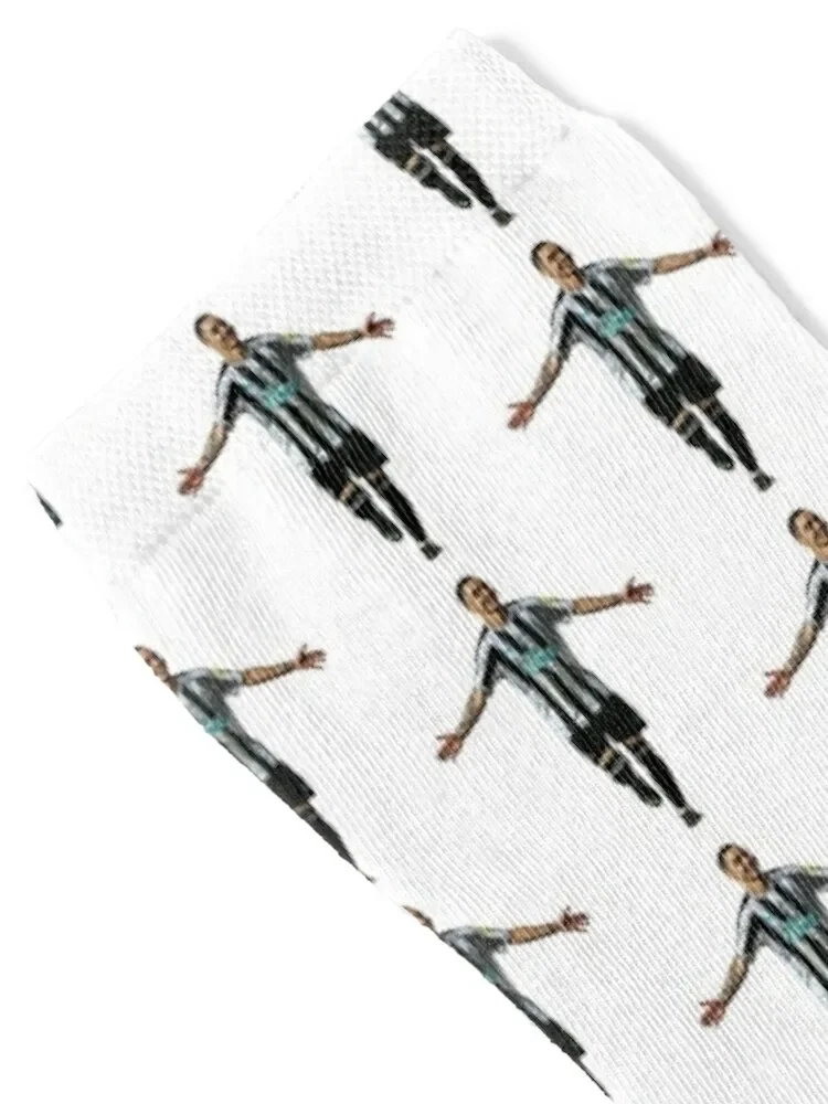 Miguel Almiron Celebration Socks colored Thermal man winter Stockings man christmass gift Male Socks Women's