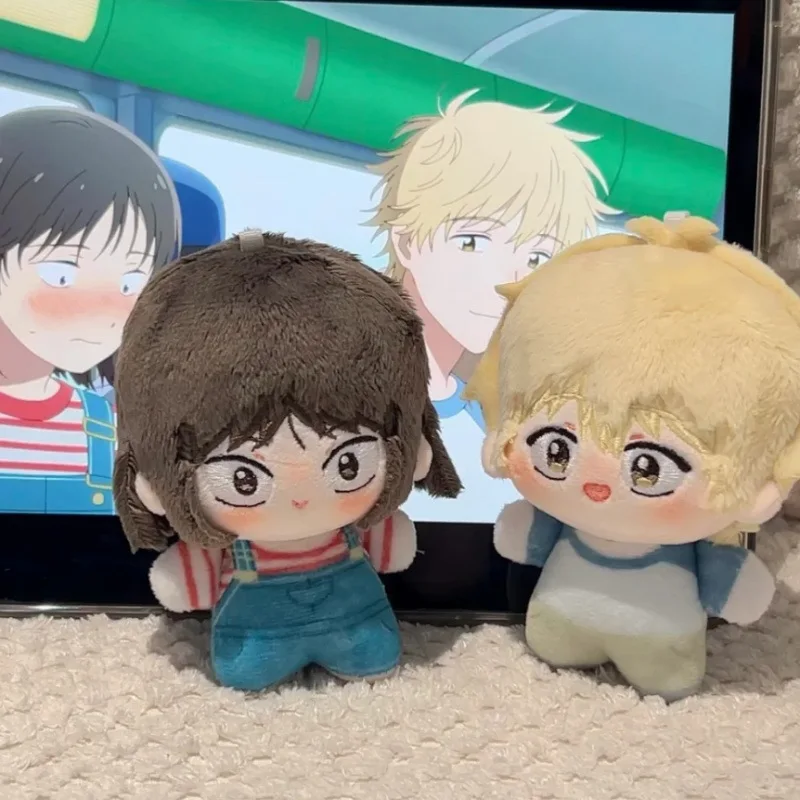 애니메이션 시마 소스케 미츠미 이와쿠라 미카 에지리 데이트 장면 봉제 인형 키 체인 Fift 10cm