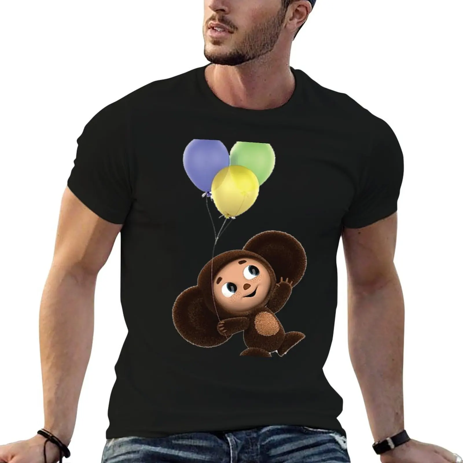 Cheburashka T-Shirt baggy shirts rapper graphic tees shirts graphic tee mens t shirts