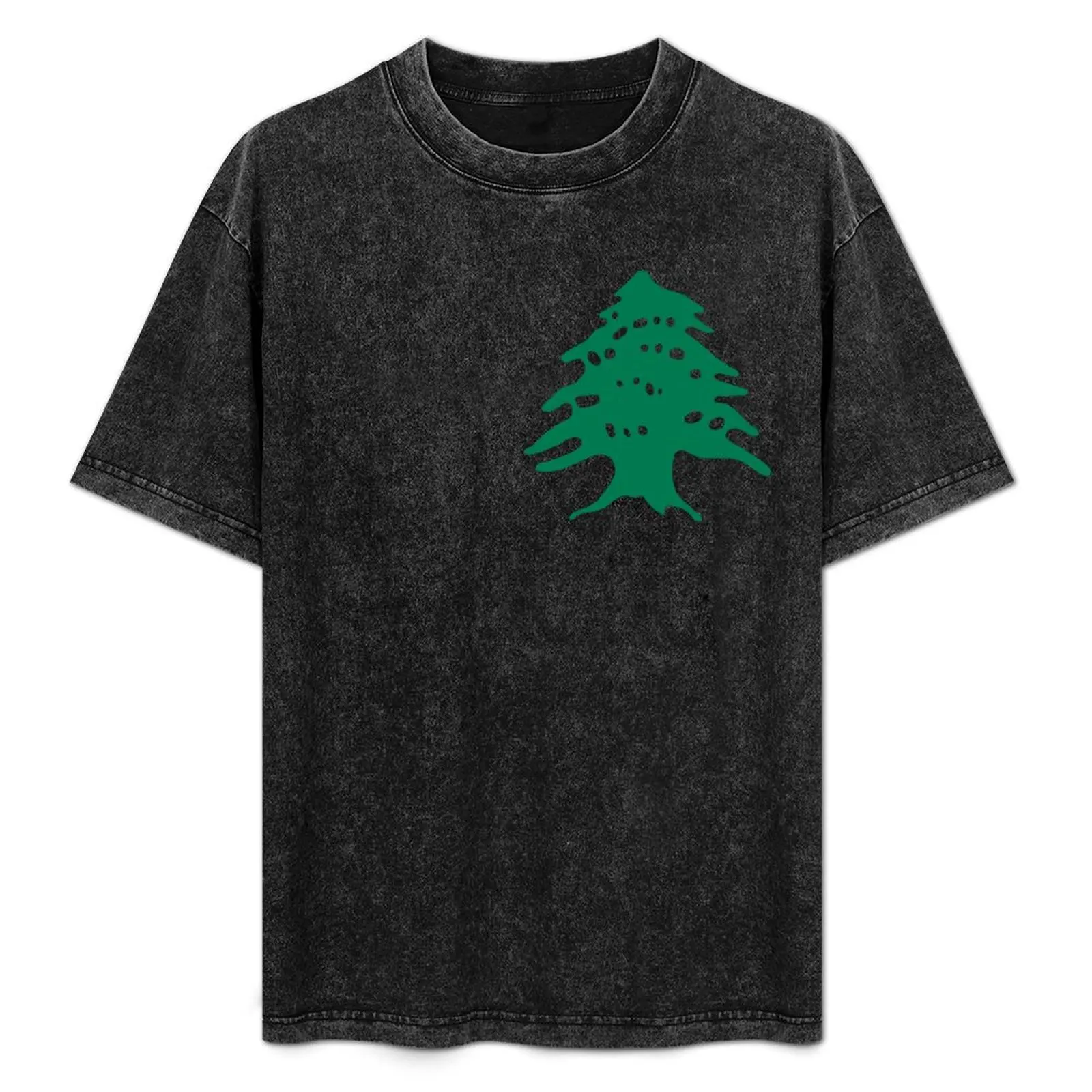 

lebanon cedar logo T-Shirt Large Size Loose Casual Tee