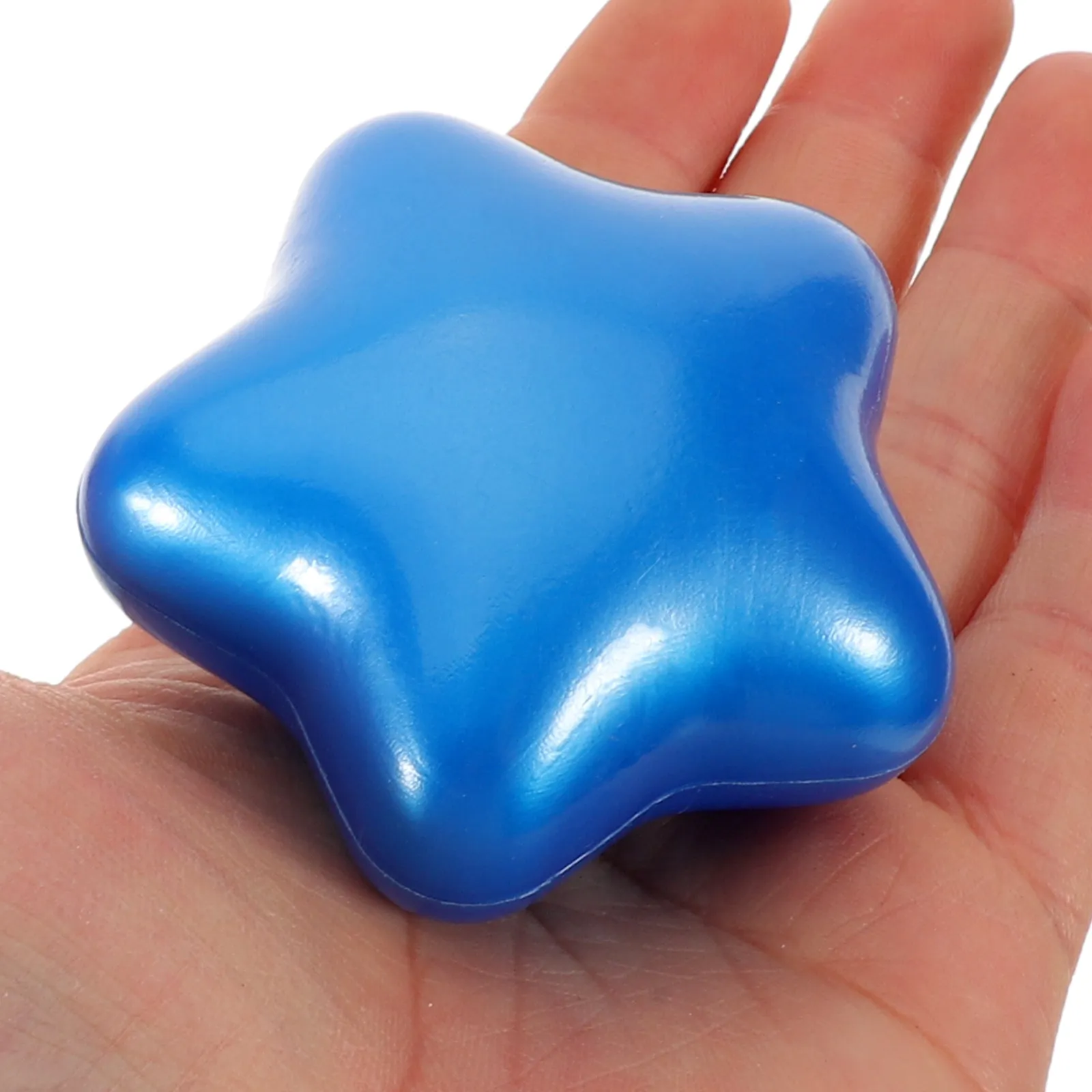 100Pcs Ocean Balls Star Round Plastic Crush Proof Balls Bright Color Baby Ball Pit Playpen Birthday Party Goodie Bag Stuffers