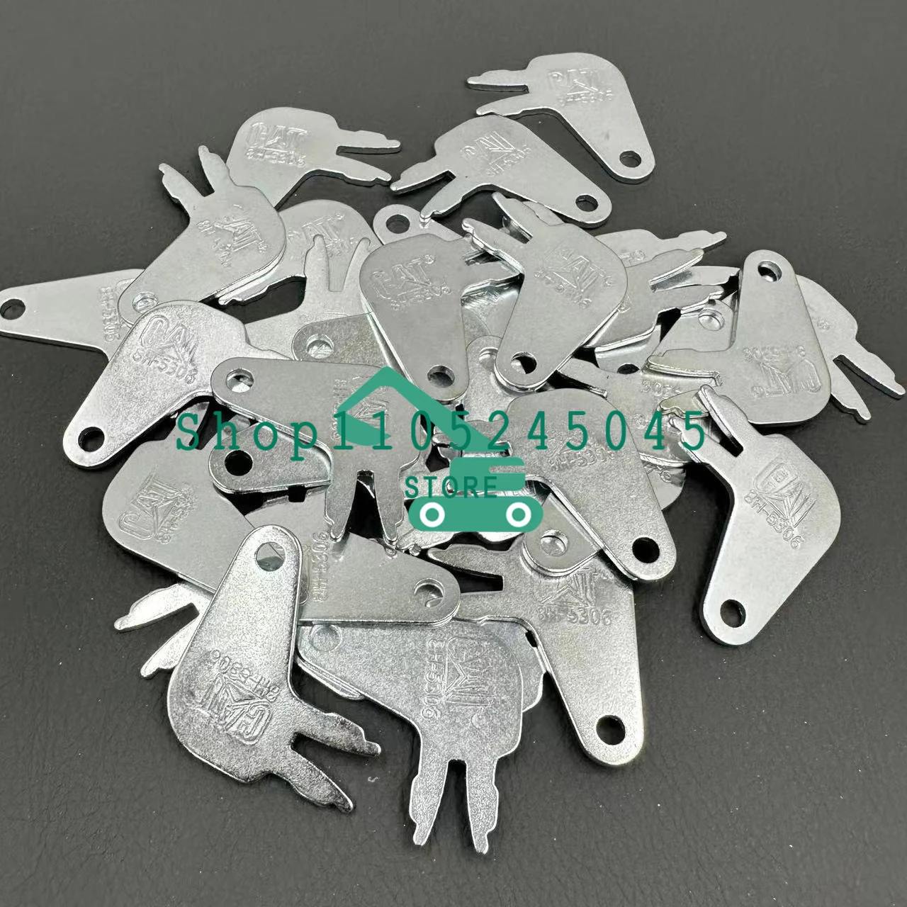 30PCS 5P8500 8H5306 Keys Heavy - Heavy Equipment Yellow 评论和价格