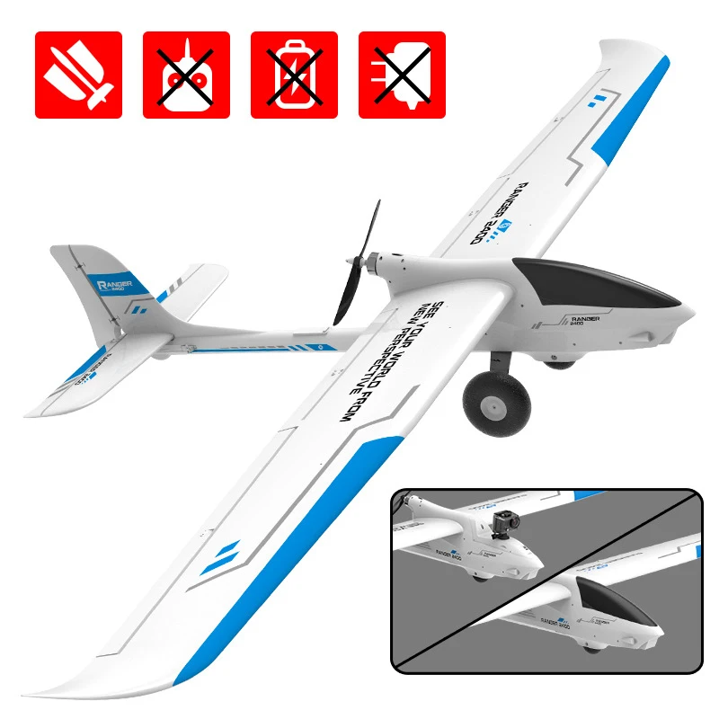 Volantex RC Ranger 2400 V757-9 75709 2400mm Wingspan 5 Channel EPO FPV RC Plane Airplane Model Glider PNP SET Without Battery