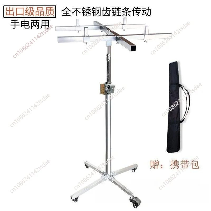 Central air conditioner inner unit air duct installation, elevator hanging cabinet wall cabinet installation tools